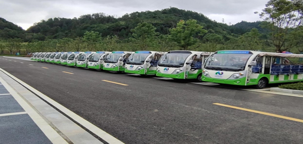 貴州·都勻綠博園電動觀光車客戶案例